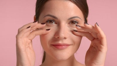 Eye massage will lighten up your dark circles